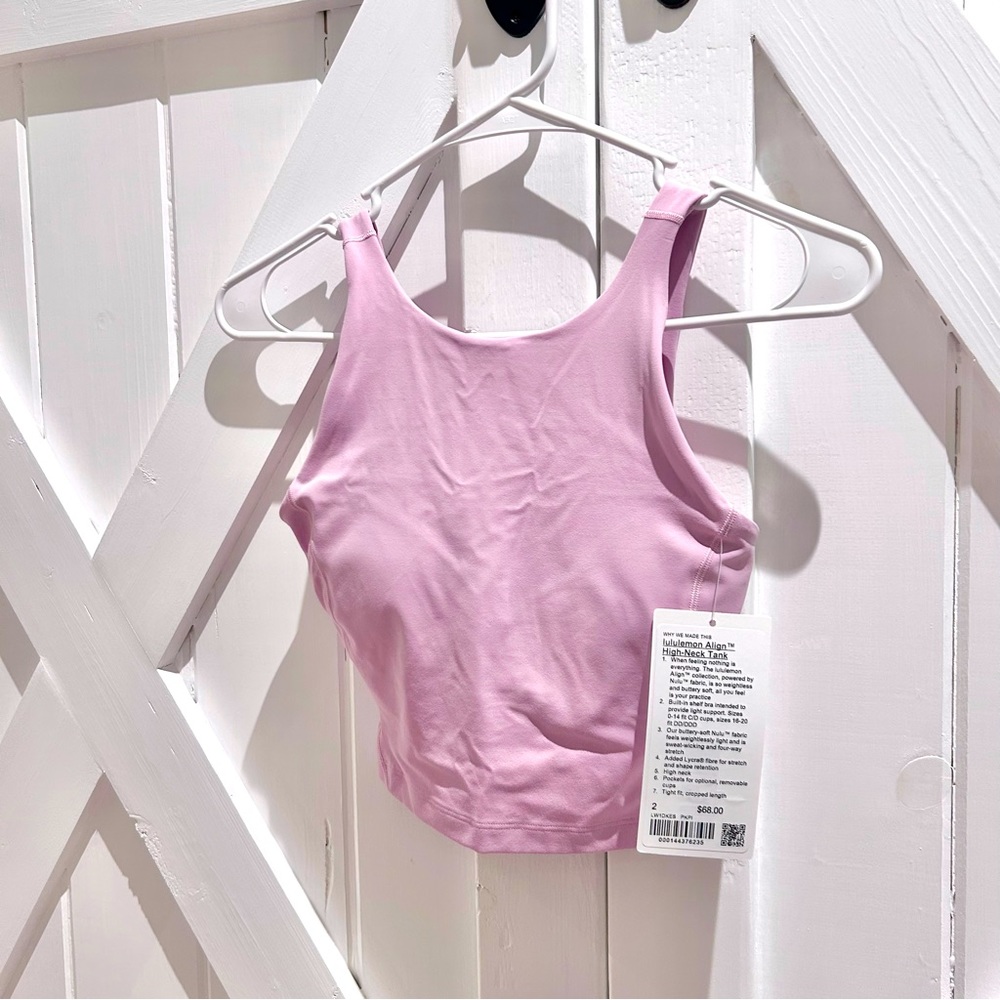 Lululemon align high neck tank size 2